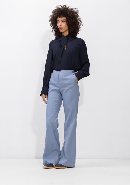 Lichtblauwe LUISA CERANO Wijde broek 638876/3806-00 - large