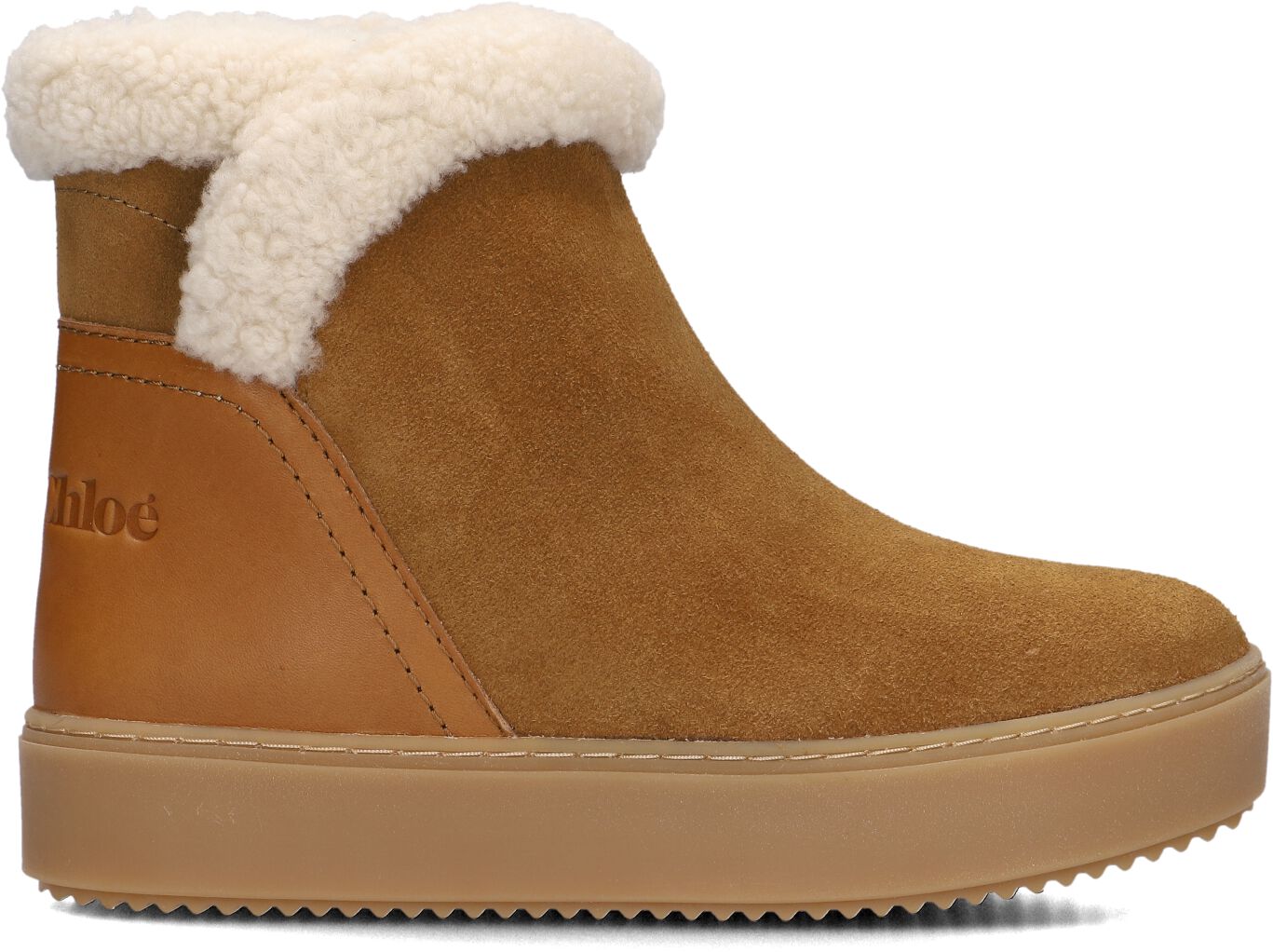 See By Chloé Enkelboots Dames Juliet, Maat: 39, Materiaal: Suède, Kleur: Bruin