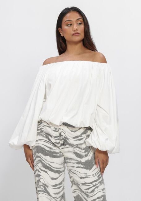 Witte DOROTHEE SCHUMACHER Top SOFT VOLUME SHIRT - large
