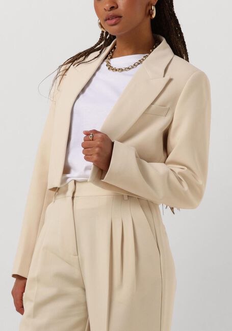 Beige CO'COUTURE Blazer VOLA CROP BLAZER - large