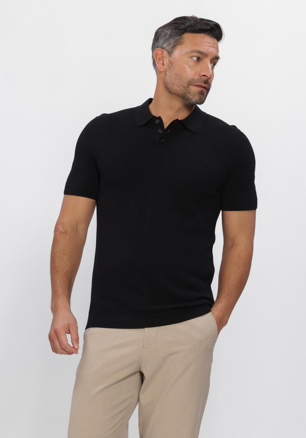 Zwarte DRYKORN Polo TRITON 420187 - large