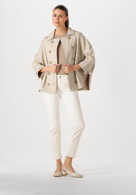 Beige ALTER EGO Leren jas BIBI - large