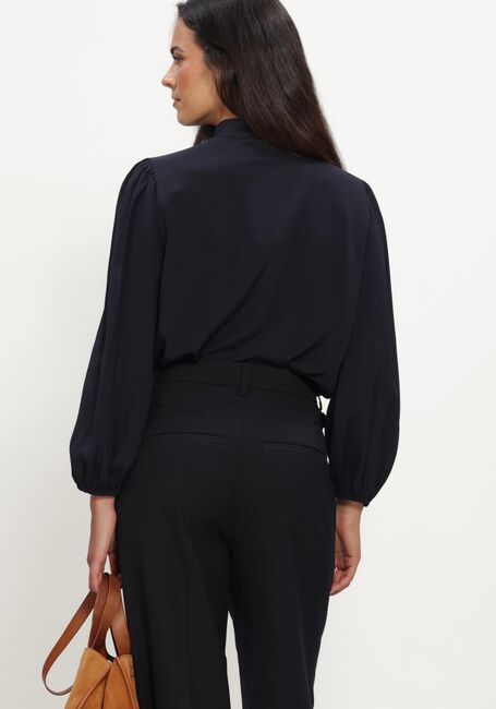 Donkerblauwe LUISA CERANO Blouses SCHLUPPENBLUSE AUS SEIDEN-MIX - large