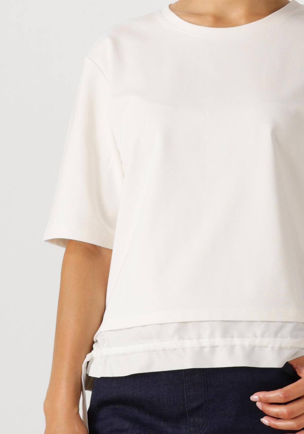 Ecru MARC CAIN SPORTS T-shirt ZS 48.15 J54 - large