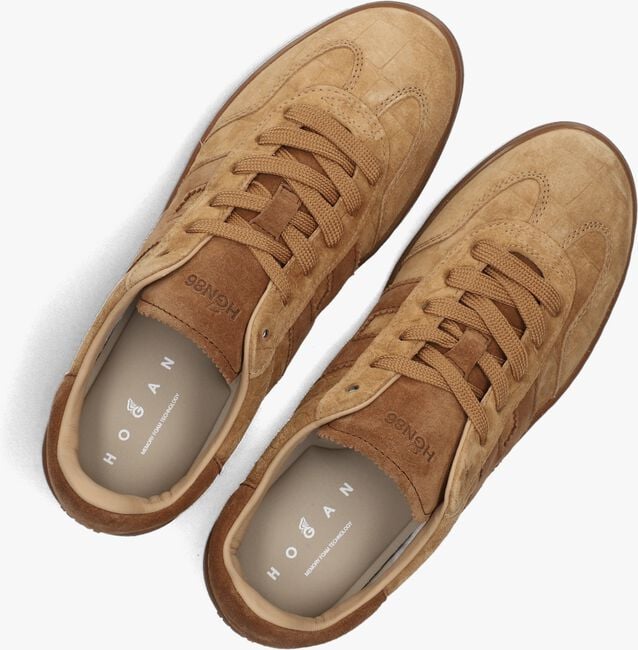 Cognac HOGAN Lage sneakers HOGAN COOL ALLACCIATO H Cognac HOGAN Lage sneakers HOGAN COOL ALLACCIATO H - large