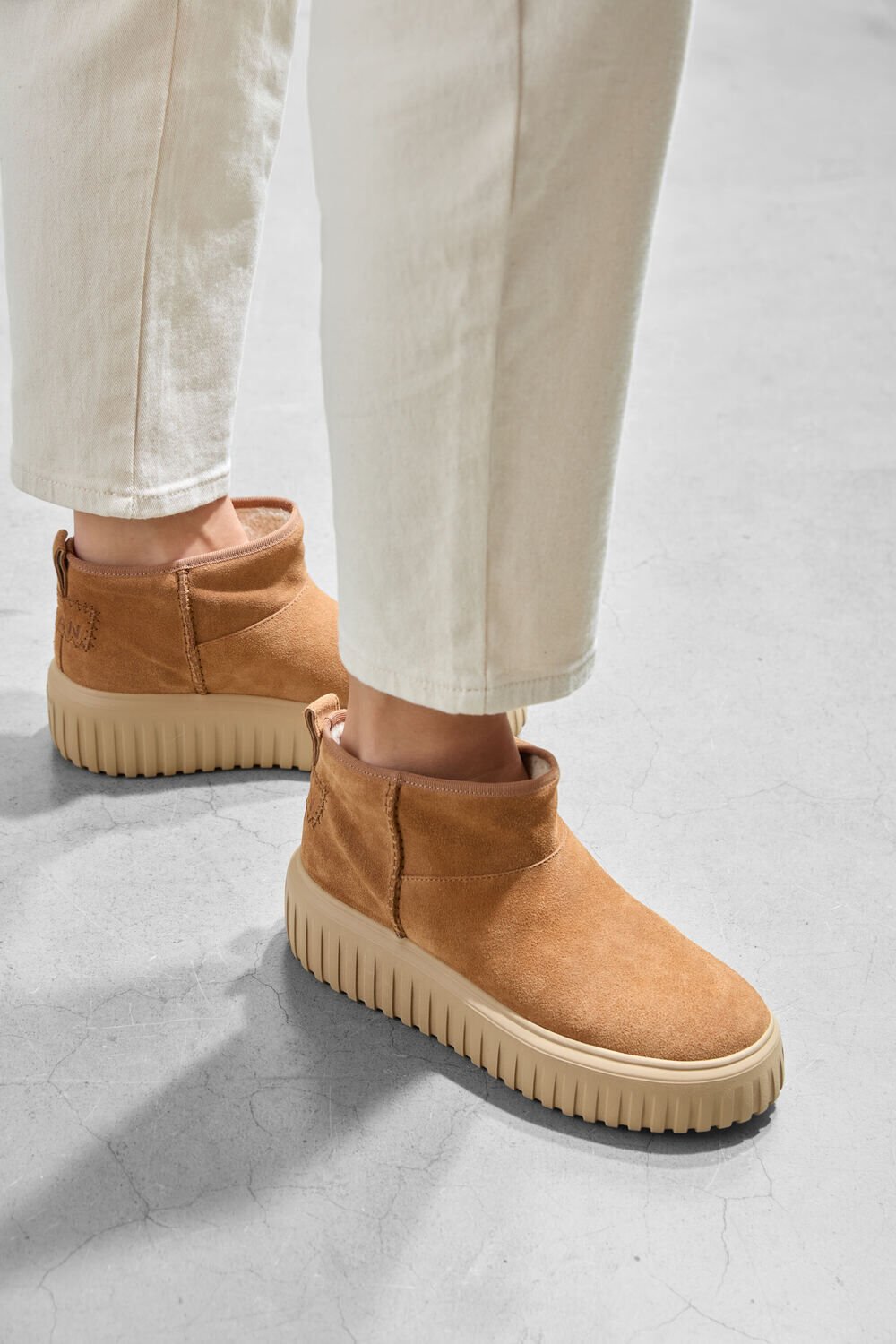 Cognac HOGAN Enkellaarsjes SUE BOOTY GZ - medium