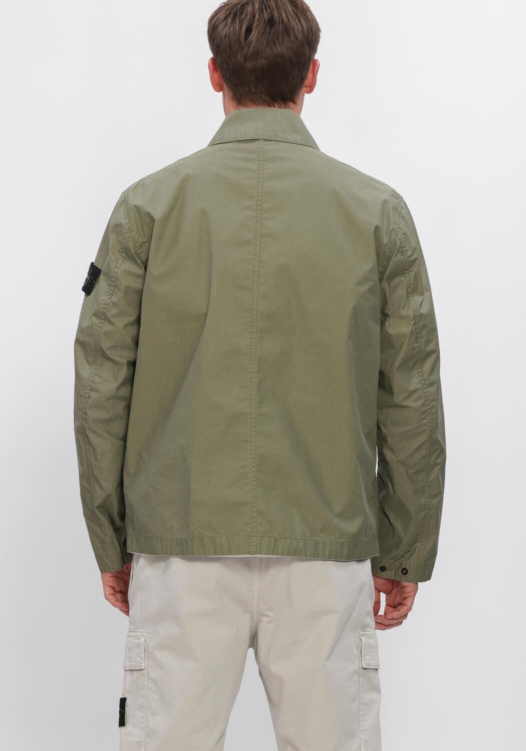 Groene STONE ISLAND Gewatteerde jas JACKET S0290 - large