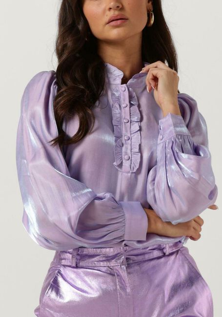 Paarse AAIKO Blouses TAMARI SHINE PES 520 - large
