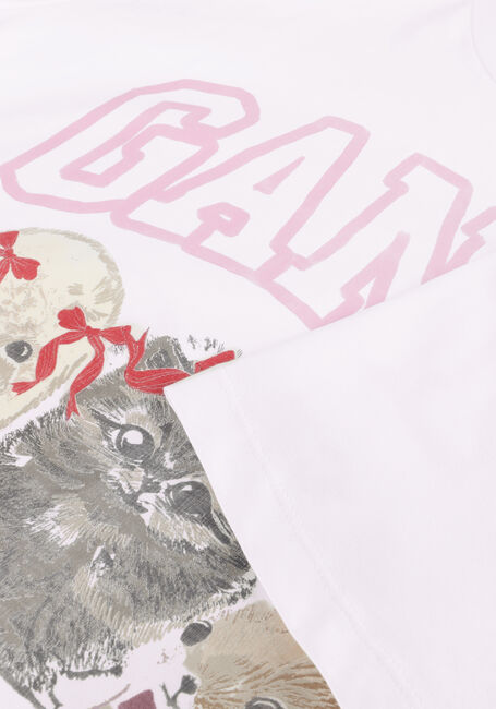 Witte GANNI Tops & T-shirts JERSEY CURE ANIMALS - large