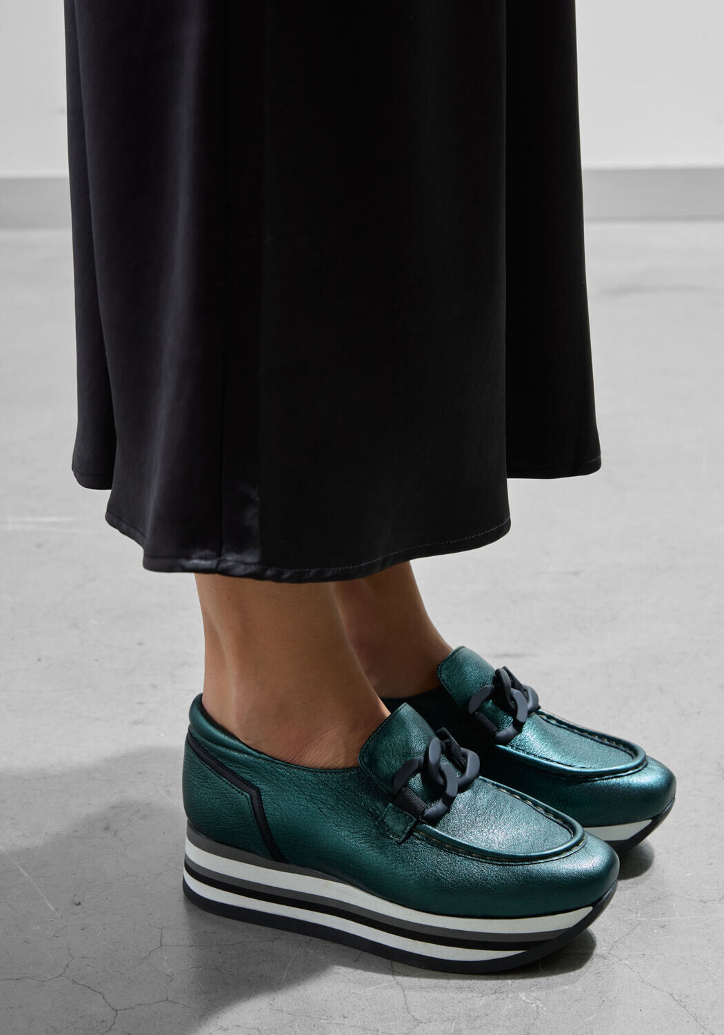 Groene SOFTWAVES Instappers 77850 - large