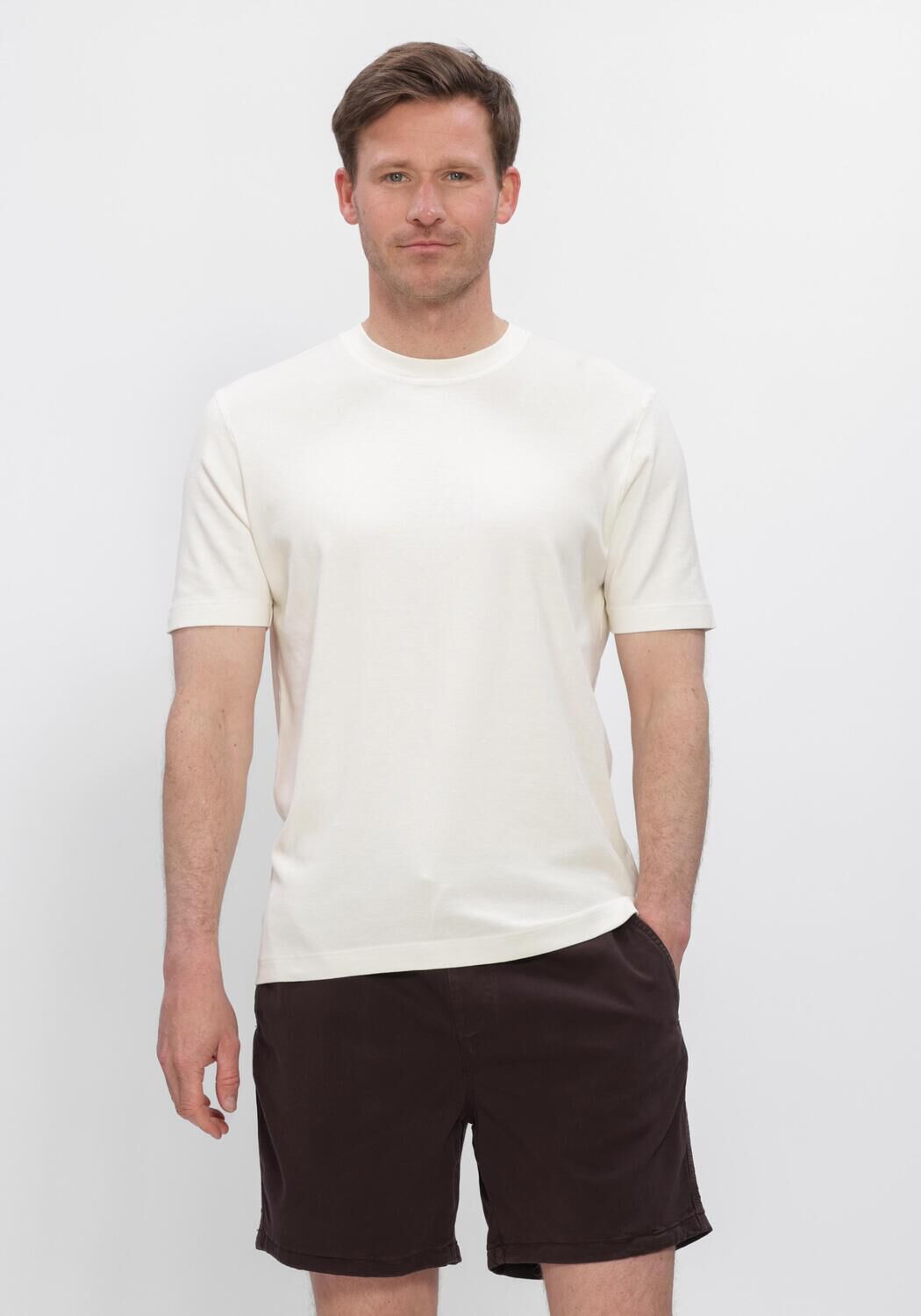 Ecru FILIPPO DE LAURENTIIS T-shirt T-SHIRT MC - large