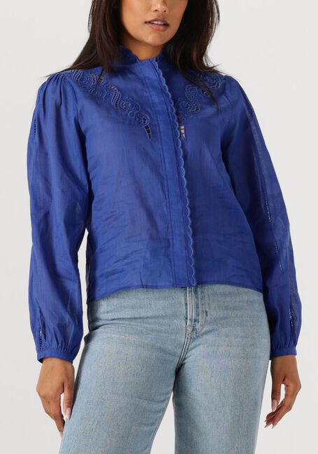 Blauwe SUNCOO Blouses LEONY - large