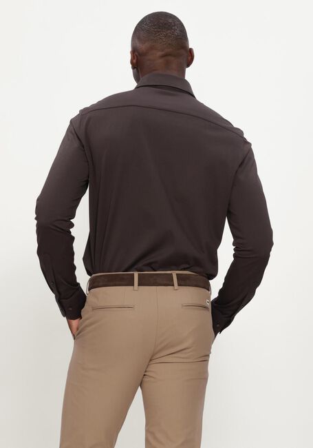 Bruine PROFUOMO Klassiek overhemd SHIRT X-CUTAWAY - large