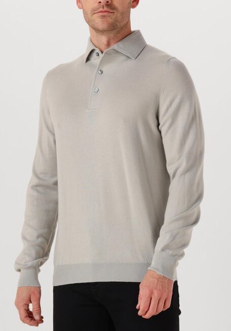 Lichtgrijze GRAN SASSO Polo POLO L SLV - large