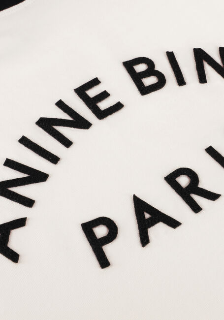Witte ANINE BING T-shirt JAYLIN TEE PARIS - large