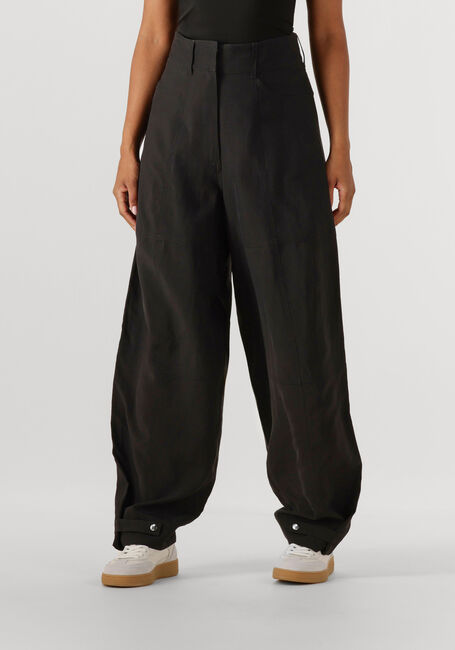 Zwarte ROHE Broeken PARACHUTE TROUSERS - large