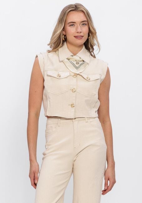 Ecru AMAYA AMSTERDAM Gilet MAGGI - large