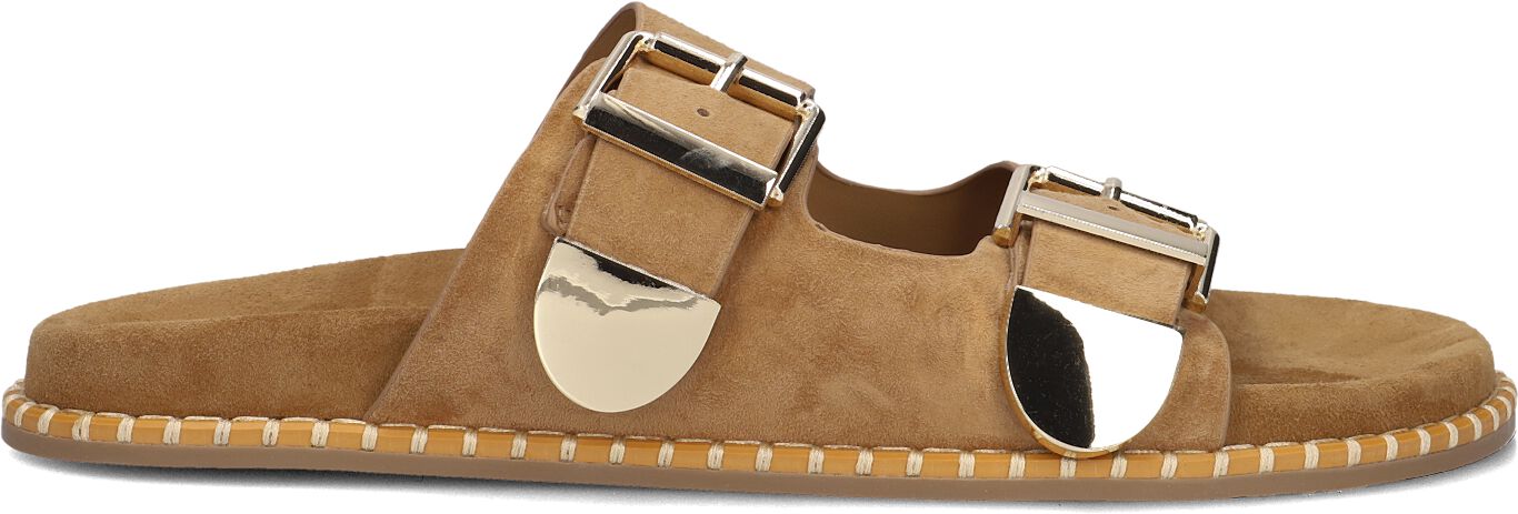 Toral Slippers
Dames Hidra, Maat: 40, Materiaal: Suède, Kleur: Camel afbeelding 1