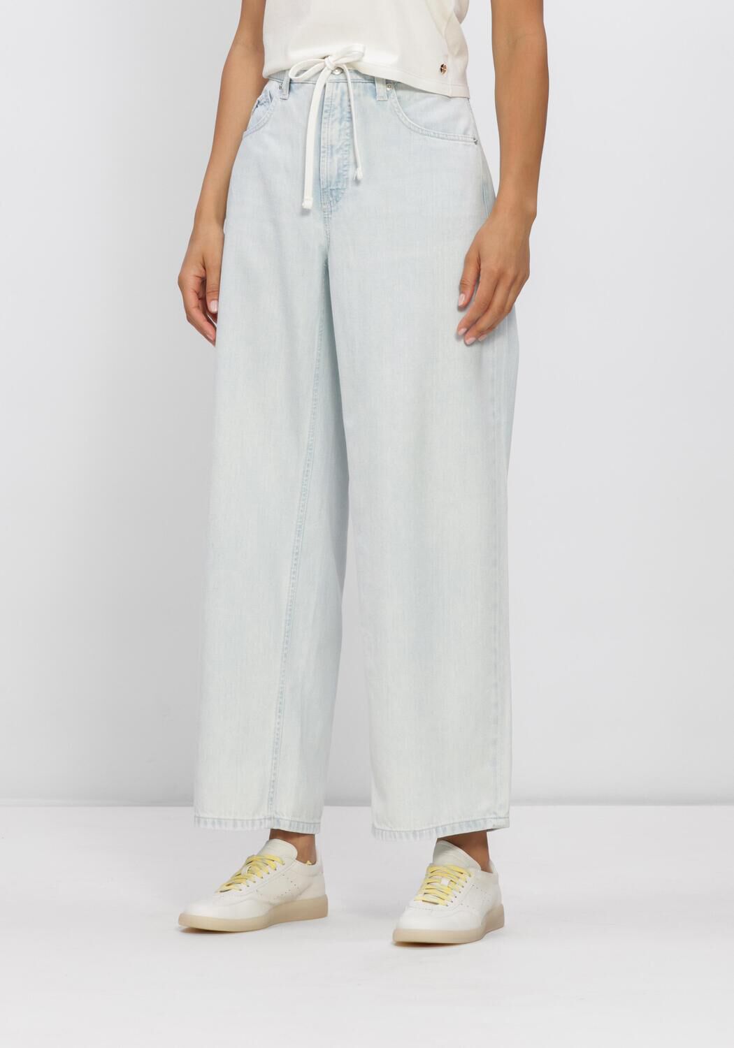Blauwe CAMBIO Mom jeans BAGGY - large