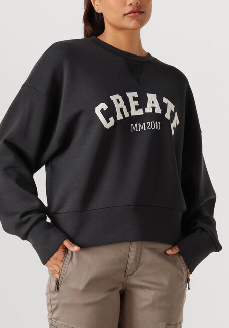 Zwarte MOS MOSH Trui MMCELLI O-LS SWEATSHIRT - large
