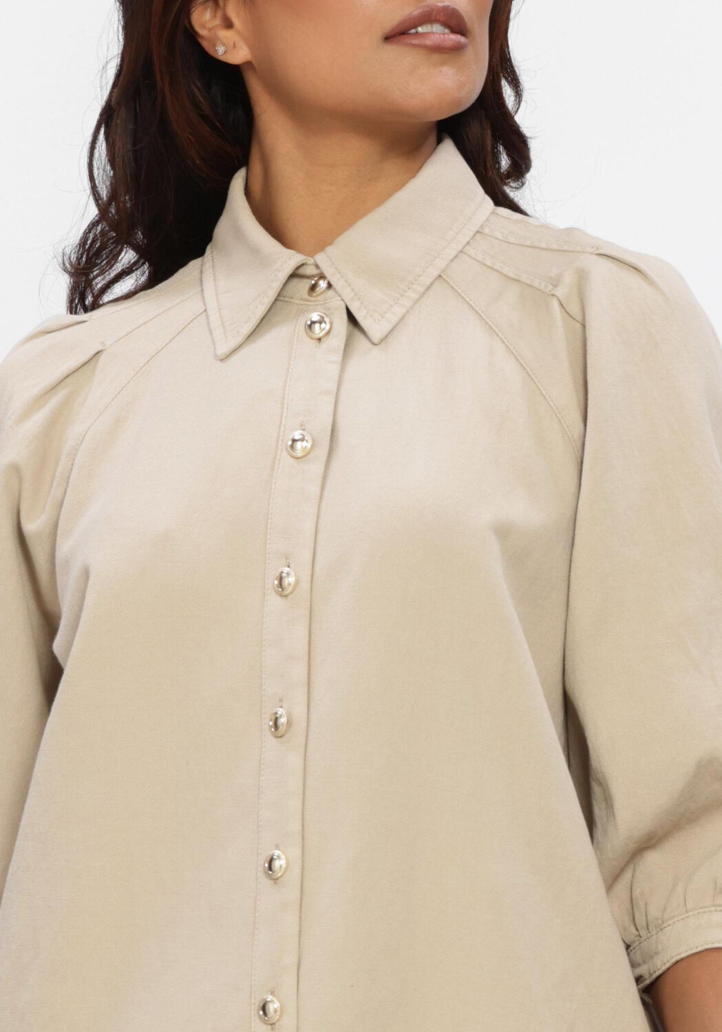 Beige LUISA CERANO Jurken 738694/3716-00 - large