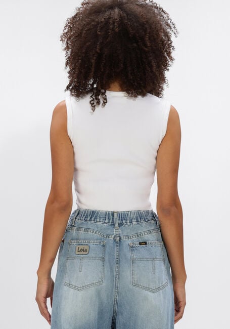 Witte AXEL ARIGATO Truien/vesten SCOOP RIBBED TANK - large