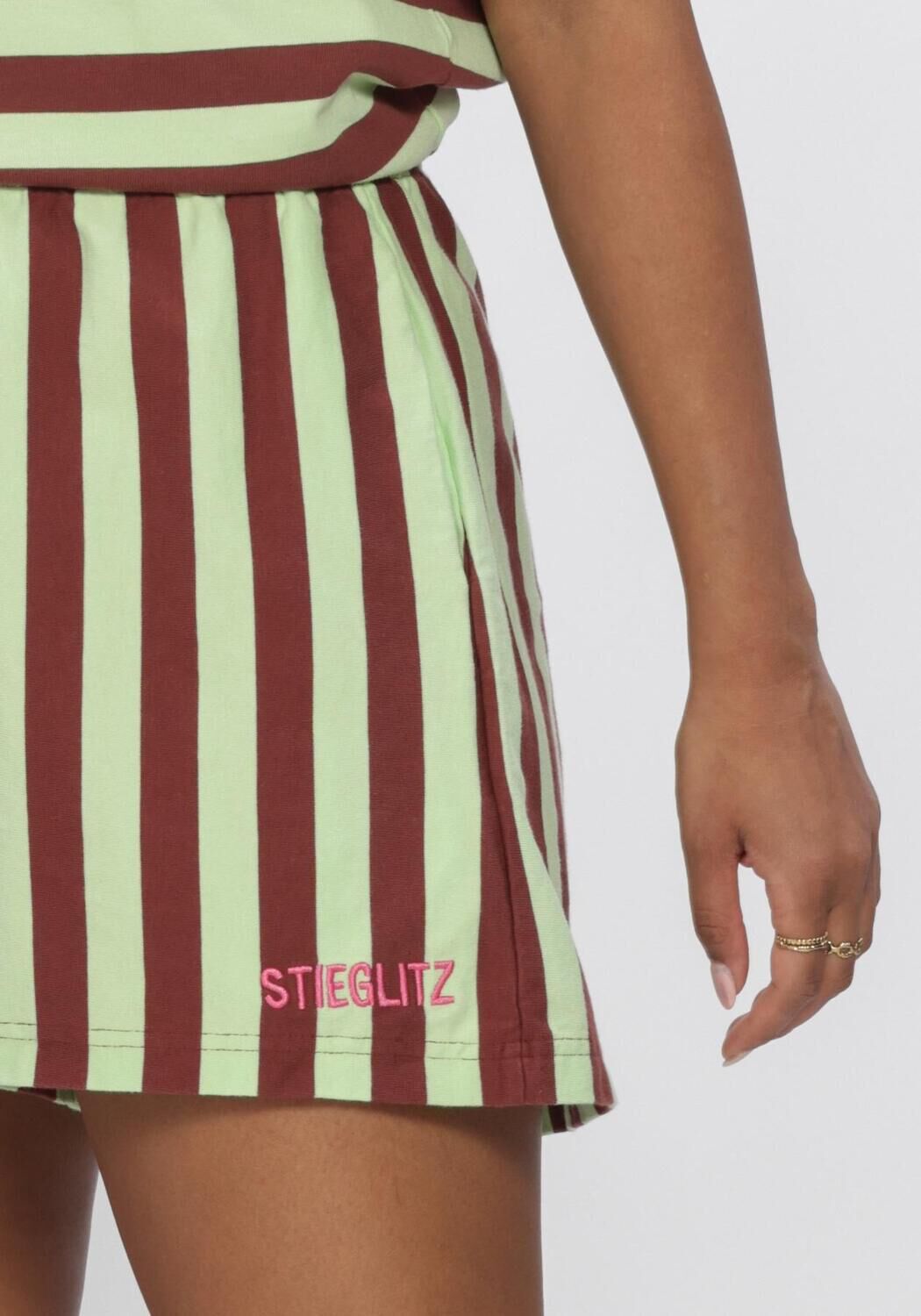 Groene STIEGLITZ Korte broek JOANA SHORTS - large