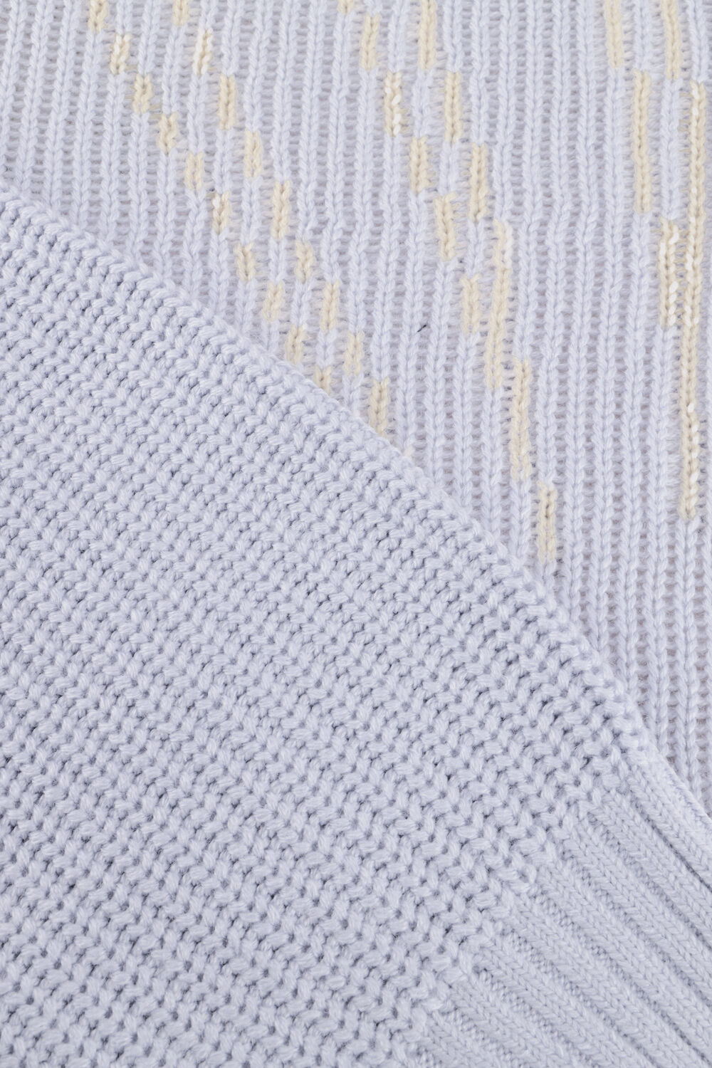 Lichtblauwe NEW AMSTERDAM SURF ASSOCIATION Trui BIG LOGO CREWNECK - large