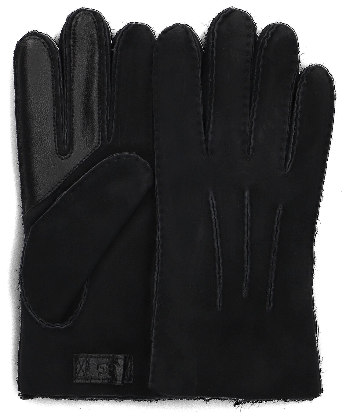 UGG Handschoenen
Heren Contrast Sheepskin Tech Glove, Maat: L, Materiaal: Suède, Kleur: Zwart afbeelding 1