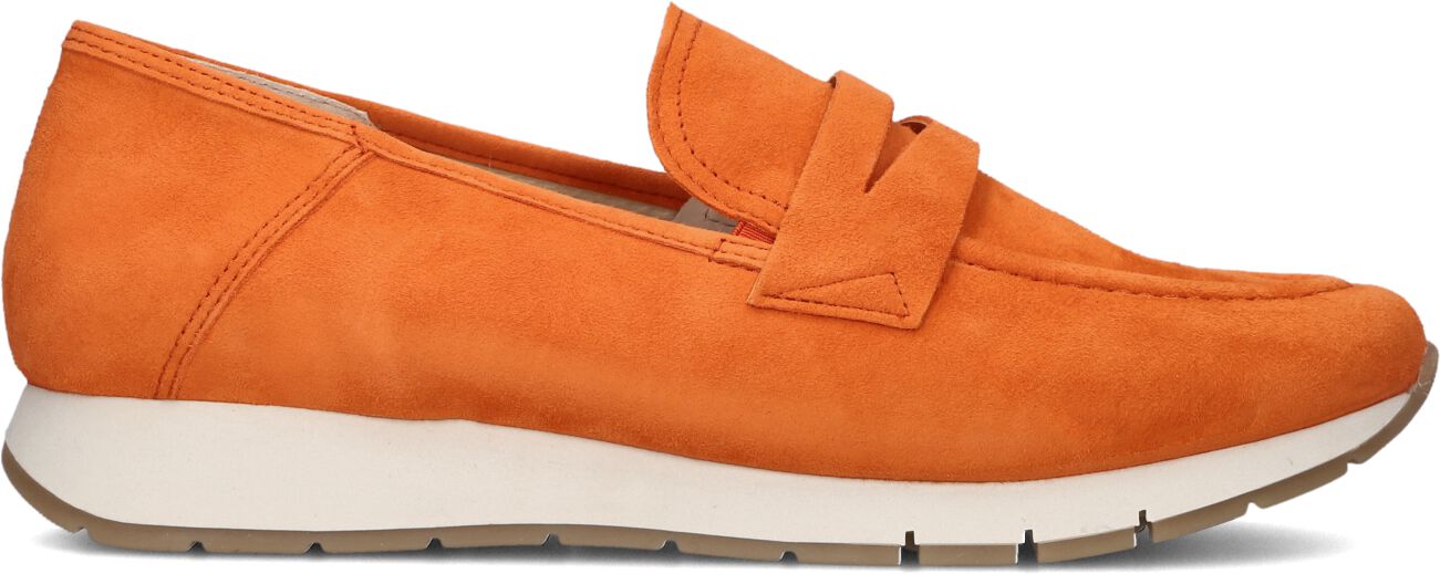 Gabor Instappers
Dames 42.471, Maat: 36, Materiaal: Suède, Kleur: Oranje