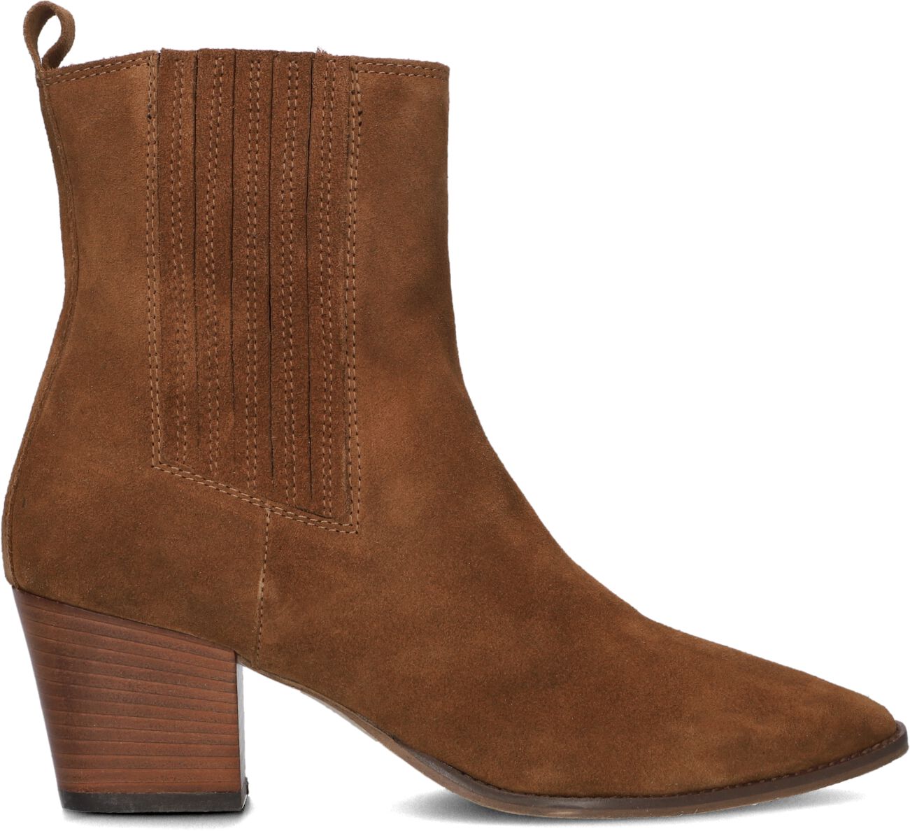 Stefano Lauran Enkellaarsjes
Dames S3098., Maat: 36, Materiaal: Suède, Kleur: Cognac