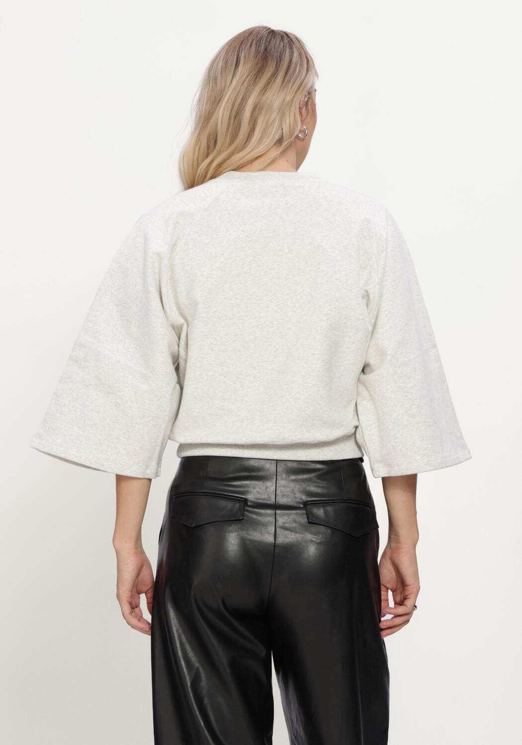 Grijze RUBY TUESDAY Truien/vesten CIMEAU WIDE SLEEVE SWEAT - large