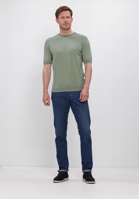 Donkerblauwe TRAMAROSSA Slim fit jeans MICHELANGELO - large