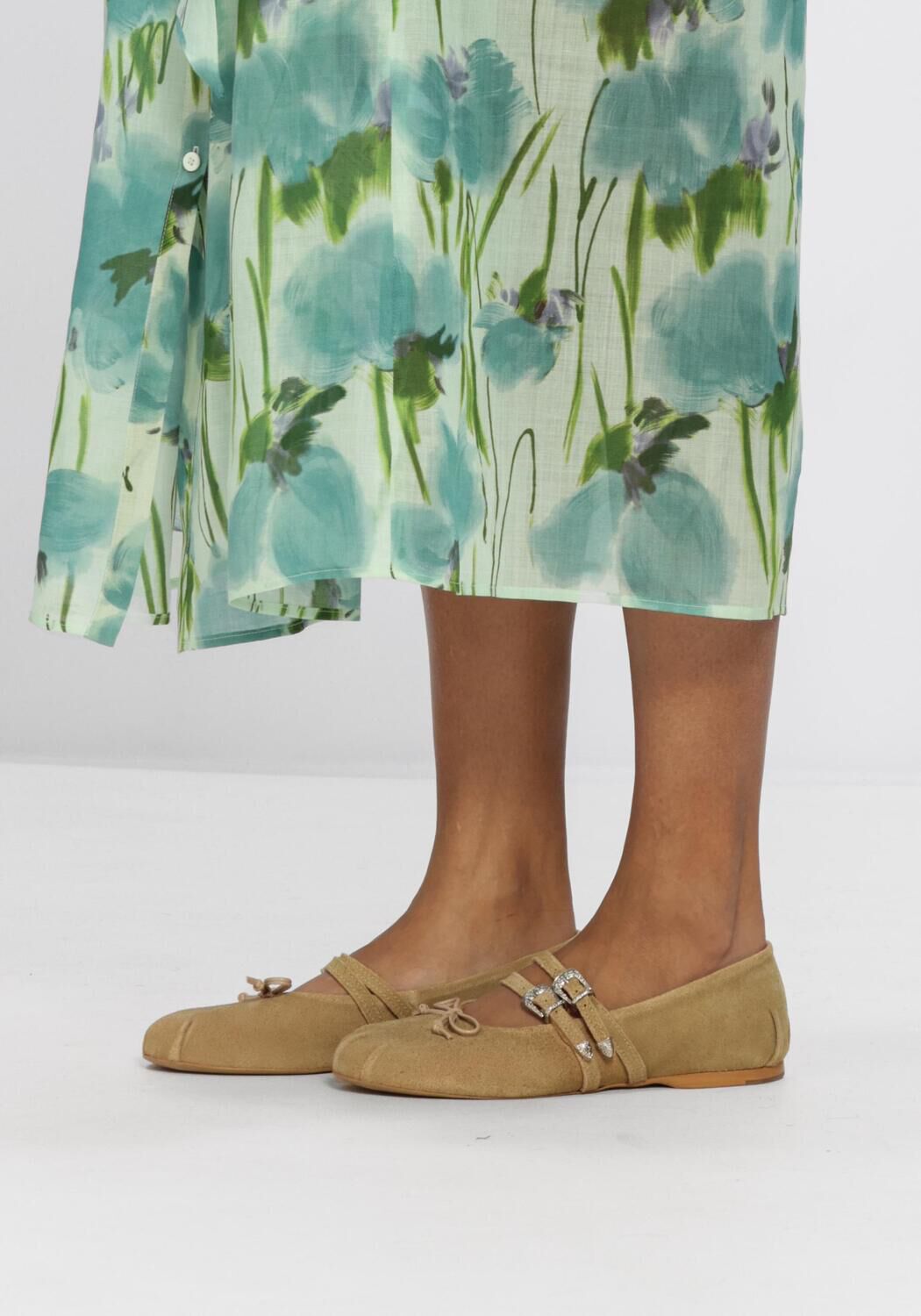 Beige POSA Loafers VITA BALLERINA - large