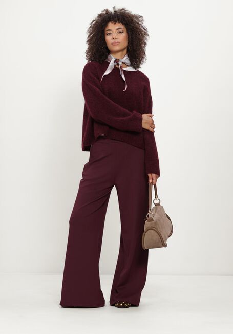 Bordeaux PENN & INK Wijde broek W26T1307 - large