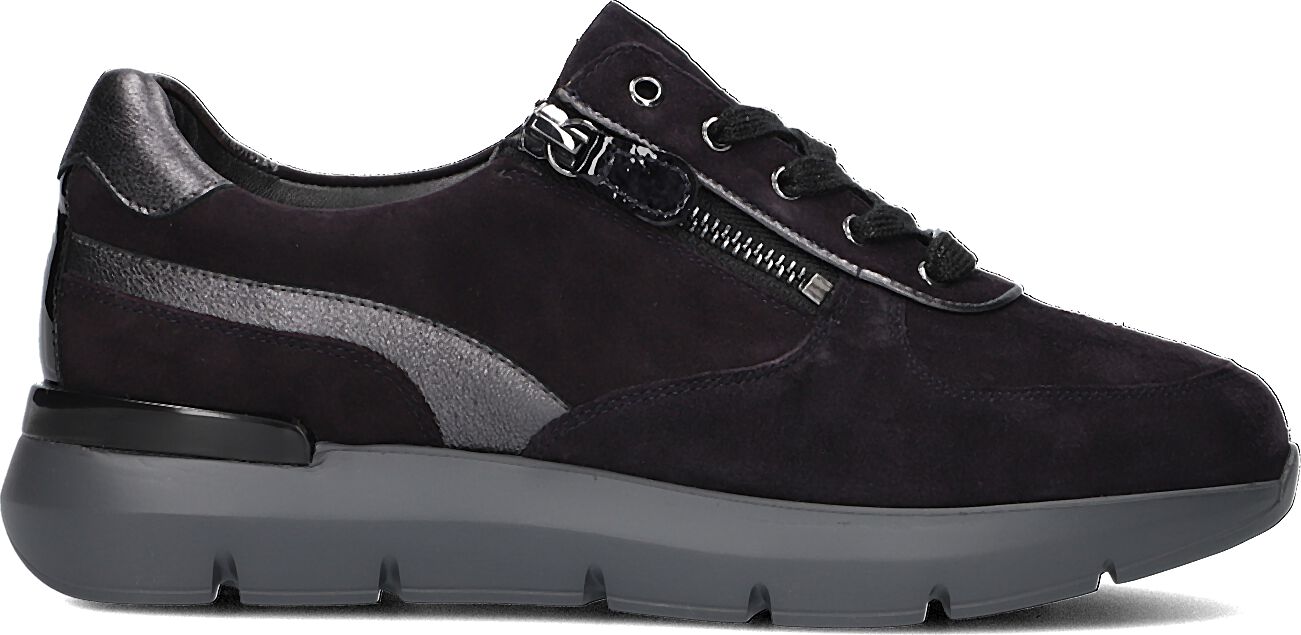 Hassia Lage Sneakers Dames 1313, Maat: 41, Materiaal: Suède, Kleur: Blauw
