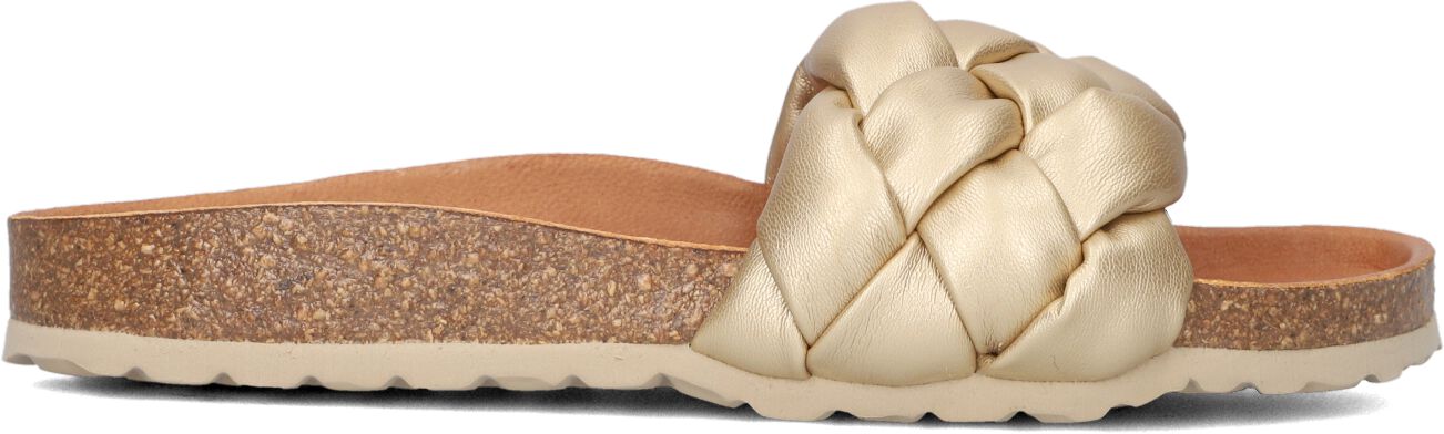 Verbenas Slippers
Dames Rai, Maat: 37, Materiaal: Leer, Kleur: Goud
