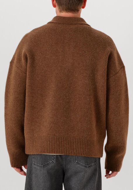 Bruine AMI PARIS Trui UPL408 NUAGE - large