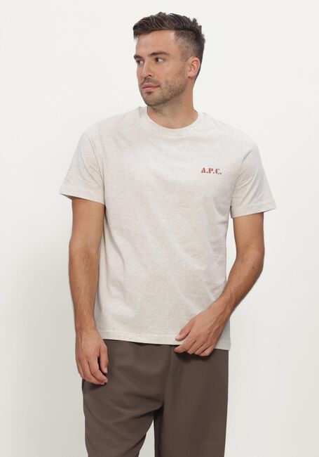 Ecru APC T-shirt T-SHIRT CARLOS - large
