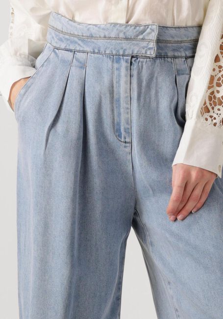 Lichtblauwe AAIKO Wijde broek FREDERIQUE TEN 520 - large