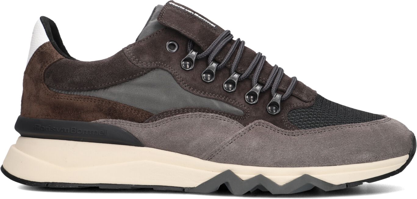 Floris van Bommel Lage Sneakers Heren Sfm-10135, Maat: 42⅔, Materiaal: Suède, Kleur: Grijs