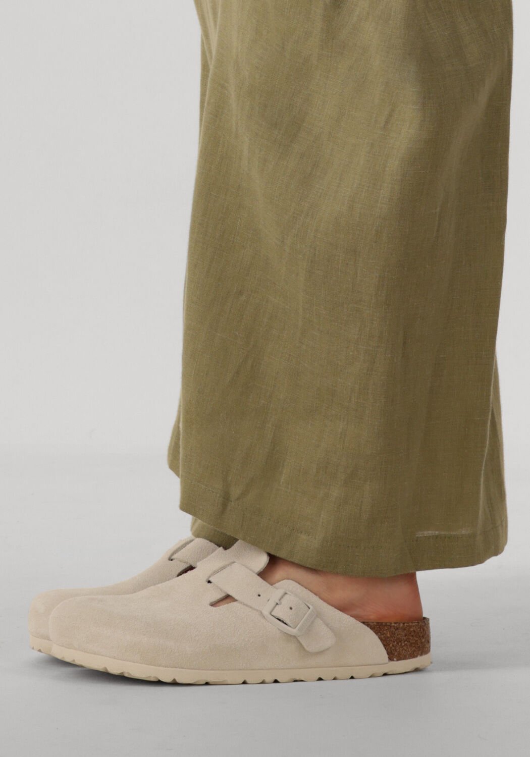 Beige BIRKENSTOCK Instappers BOSTON - large