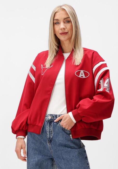 Bordeaux ALIX THE LABEL Jack LADIES WOVEN TAPE JACKET - large