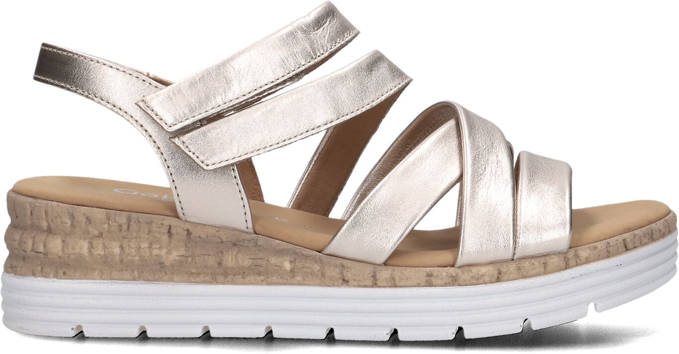 Gabor Sandalen
Dames 702.2, Maat: 39, Materiaal: Leer, Kleur: Beige
