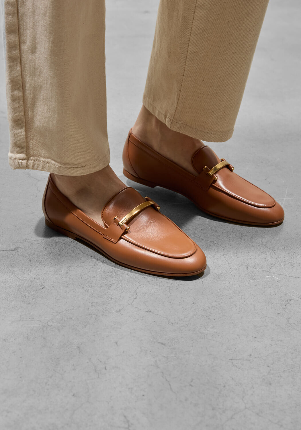 Camel TOD'S Loafers BARRETTA ATTACCHI - large