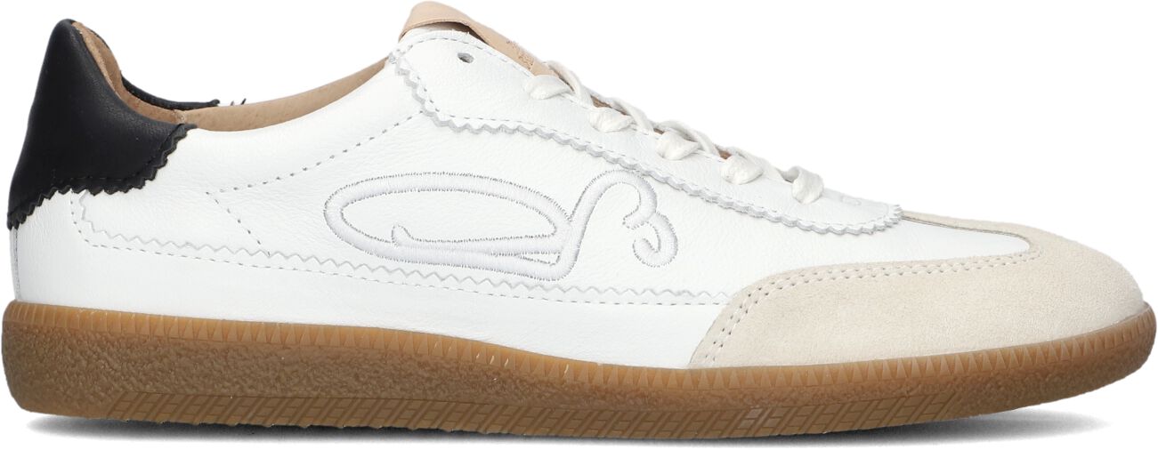 Fred de la Bretoniere Lage Sneakers Dames Pearl Sign, Maat: 40, Materiaal: Leer, Kleur: Wit