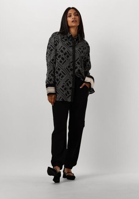 Zwarte BRUUNS BAZAAR Blouses FLORET AUDE SHIRT - large