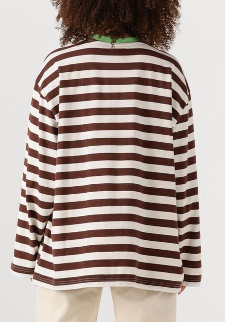 Bruine STIEGLITZ Top JANITA WIDE SKATE LONGSLEEVE - large