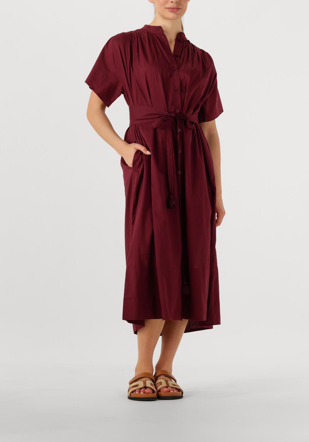 Bordeaux VANESSA BRUNO Midi jurk CIAO - large