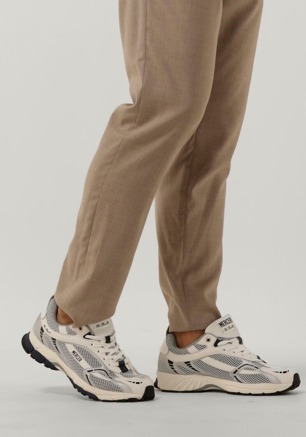 Witte MERCER AMSTERDAM Lage sneakers THE RE-RUN MEN - large